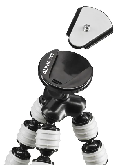 Cullmann Alpha 380 mobile - 3 Bein(e) - Schwarz - Grau - 30 cm - 267 g, Ansicht 3