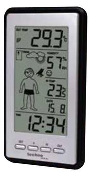 Proficell Techno Line WS 9632-IT - Wetterstation - Grau von LumaTech