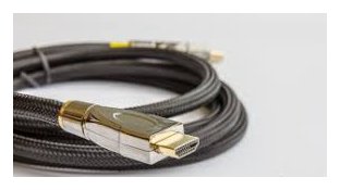 PYTHON Anschlusskabel HDMI 2.0 Kabel 4K2K / UHD 60Hz - 24K vergoldete Kontakte - OFC - Nylongeflecht schwarz - 0,5m