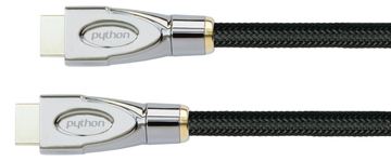 PYTHON HDMI« 2.1 Kabel 8K UHD-2 Nylongeflecht schwarz - Kabel - Digital/Display/Video von LumaTech