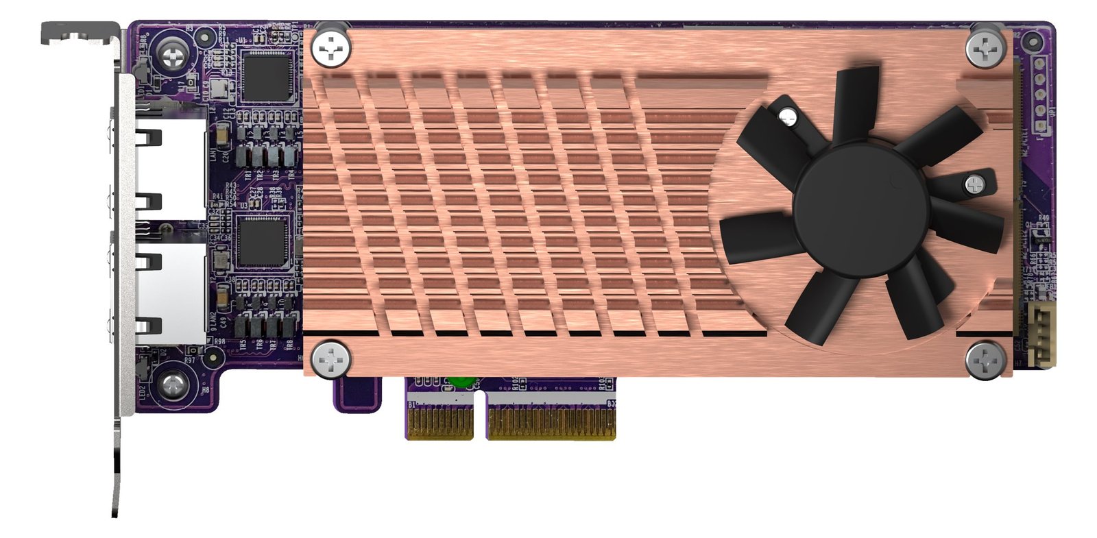 QNAP QM2-2P2G2T - Speicher-Controller - M.2 - M.2 NVMe Card / PCIe 3.0 (NVMe)