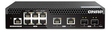 QNAP QSW-M2106R-2S2T - Managed - L2 - 10G Ethernet (100/1000/10000) - Rack-Einbau - 1U von LumaTech