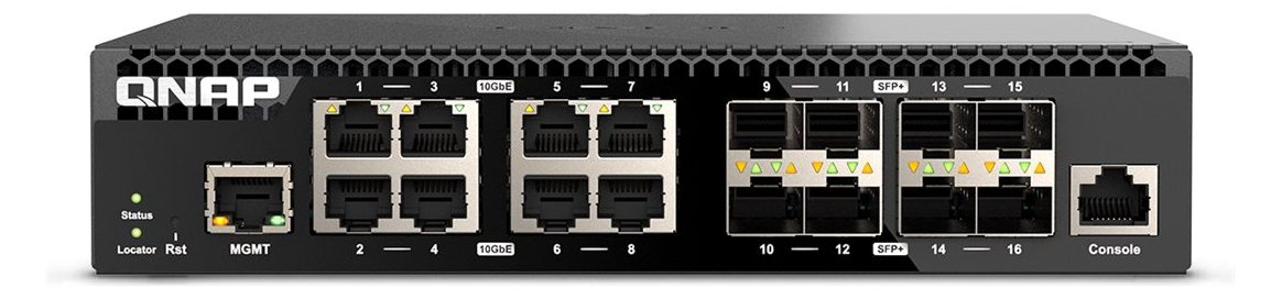 QNAP QSW-M3216R-8S8T Management Switch - Switch - 16-Port