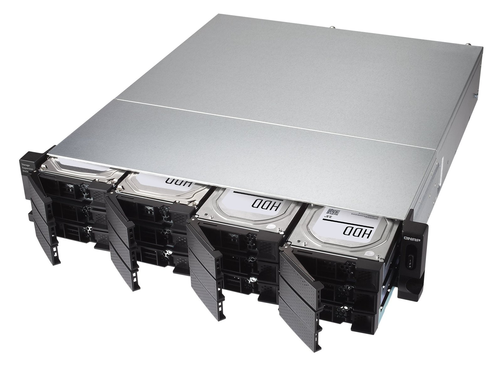 QNAP TL-R1200C-RP - Festplatten-Array - 12 Schächte (SATA-600)