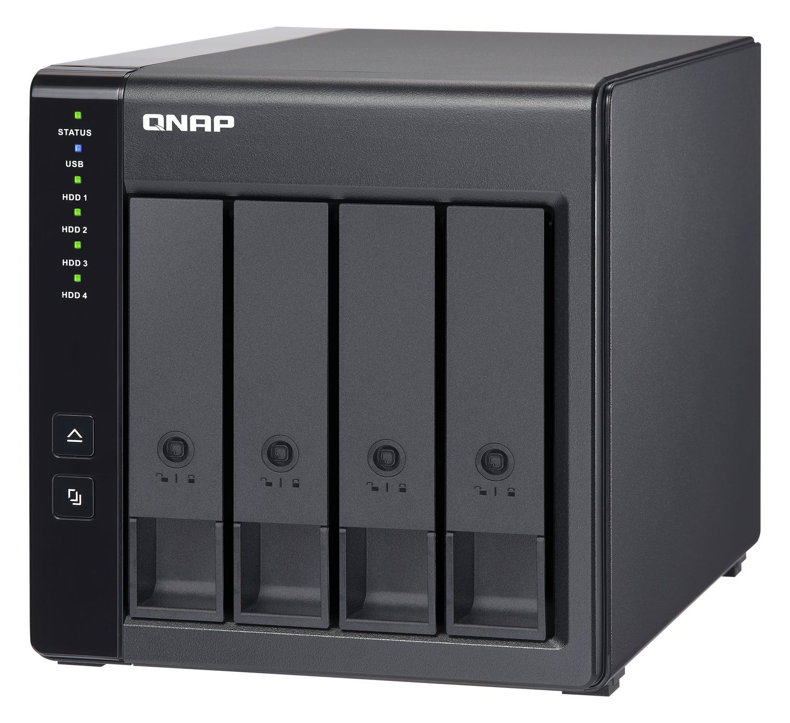 QNAP TR-004 - Festplatten-Array - 0 TB - 4 Schächte (SATA-300)