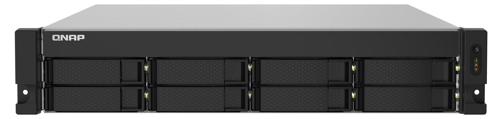QNAP TS-832PXU - NAS-Server - 8 Schächte - Rack - aluminium, schwarz