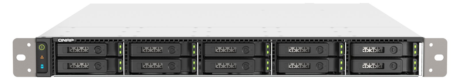 QNAP TS-h1090FU - NAS-Server - 10 Schächte - Rack - einbaufähig - SATA 6Gb/s / PCIe (NVMe)