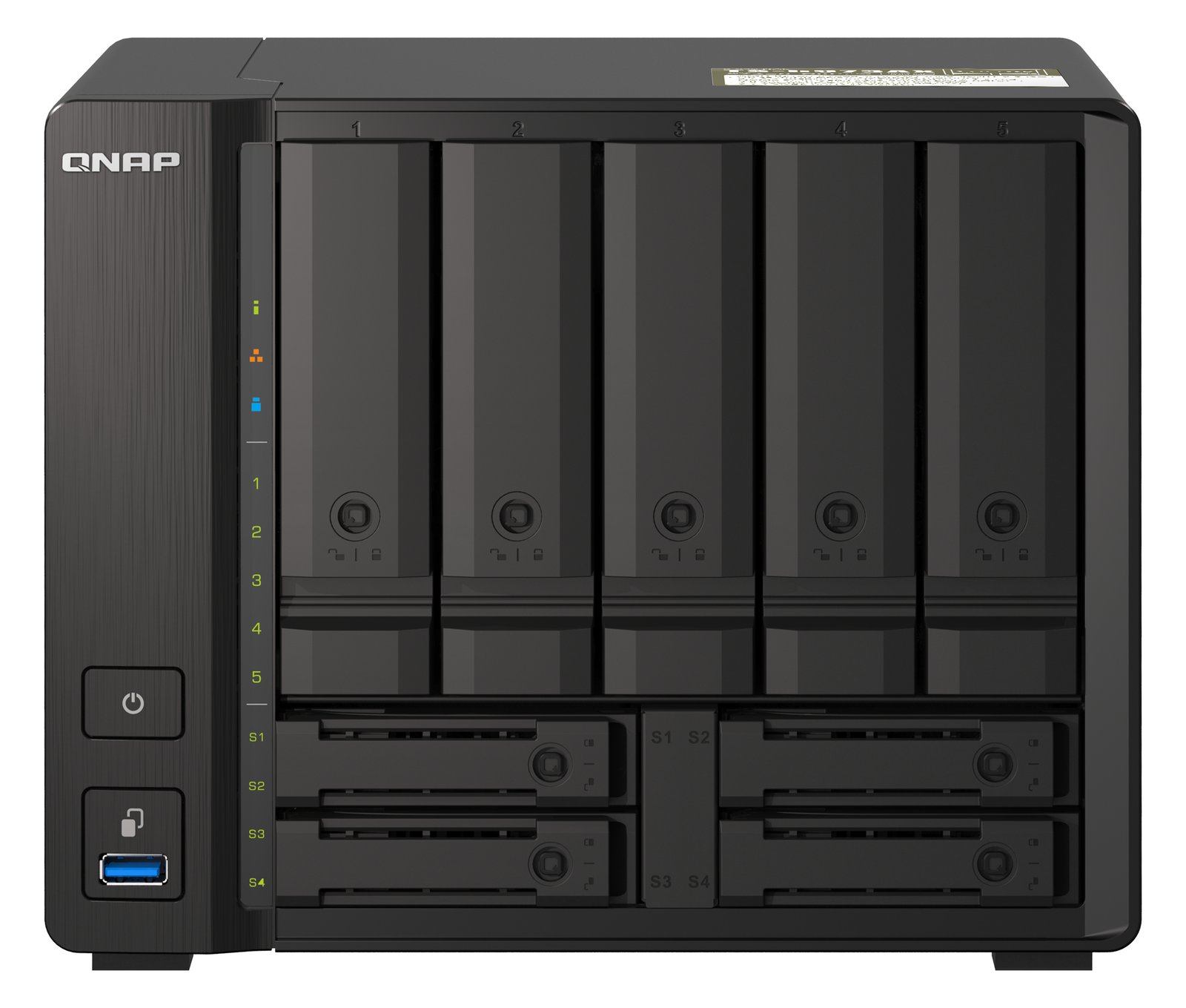 QNAP TS-H973AX-32G - NAS-Server - 9 Schächte
