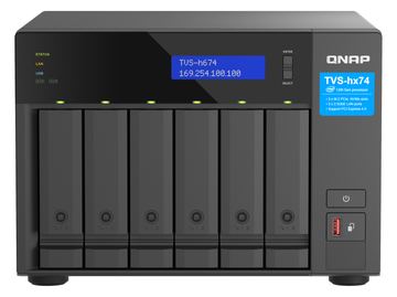 QNAP TVS-h674 - NAS - Tower - Intel® Core™ i3 - i3-12100 - Schwarz von LumaTech