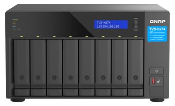 QNAP TVS-h874 - NAS - Tower - Intel® Core™ i5 - i5-12400 - Schwarz von LumaTech