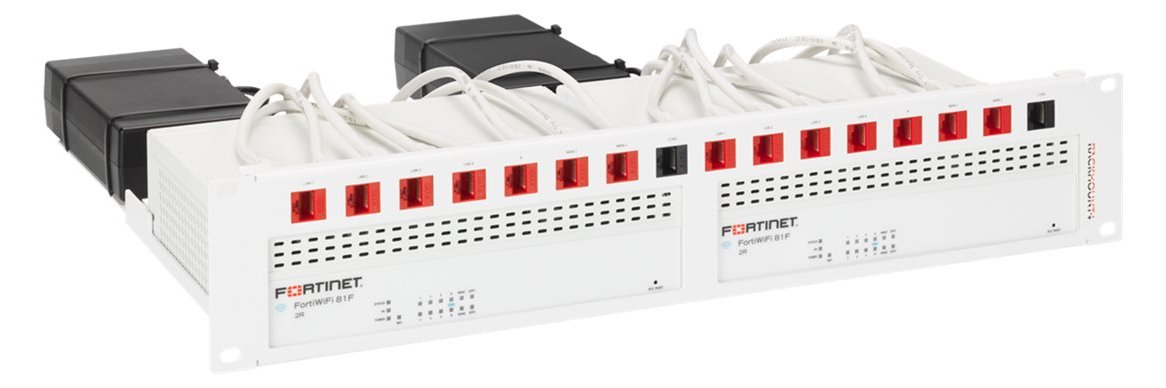 Rackmount.IT .IT Kit for FortiGate 80F-PoE DSL & FW Duo - Zubehör Netzwerk