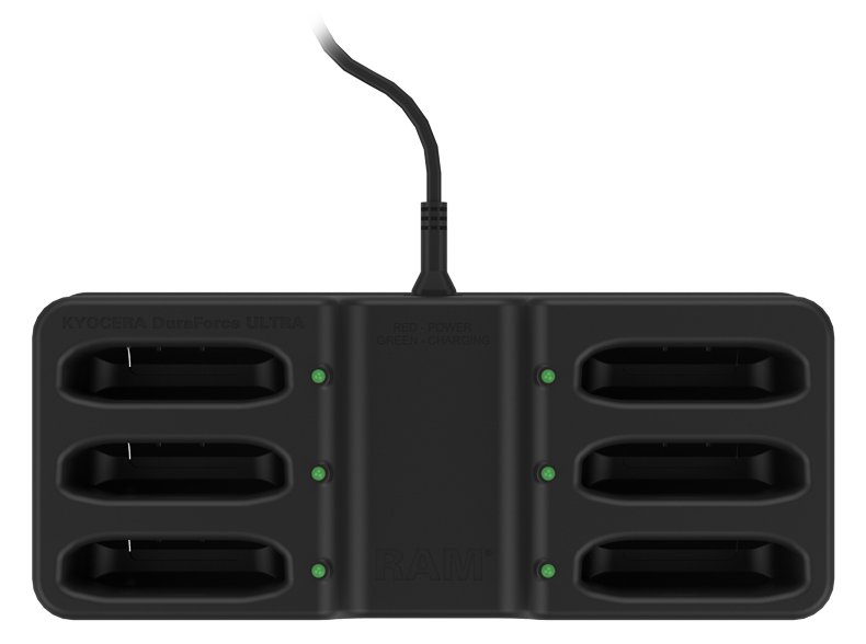 Ram Mounts RAM-DOCK-6G-KYO1PU - Freistehend - Komposite - Schwarz - Kontakt - Tisch - Kyocera DuraForce Ultra 5G E7110