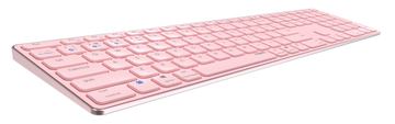 Rapoo E9800M - Kabellos - RF Wireless + Bluetooth - Pink - TL: Deutsch, QWERTZ von LumaTech