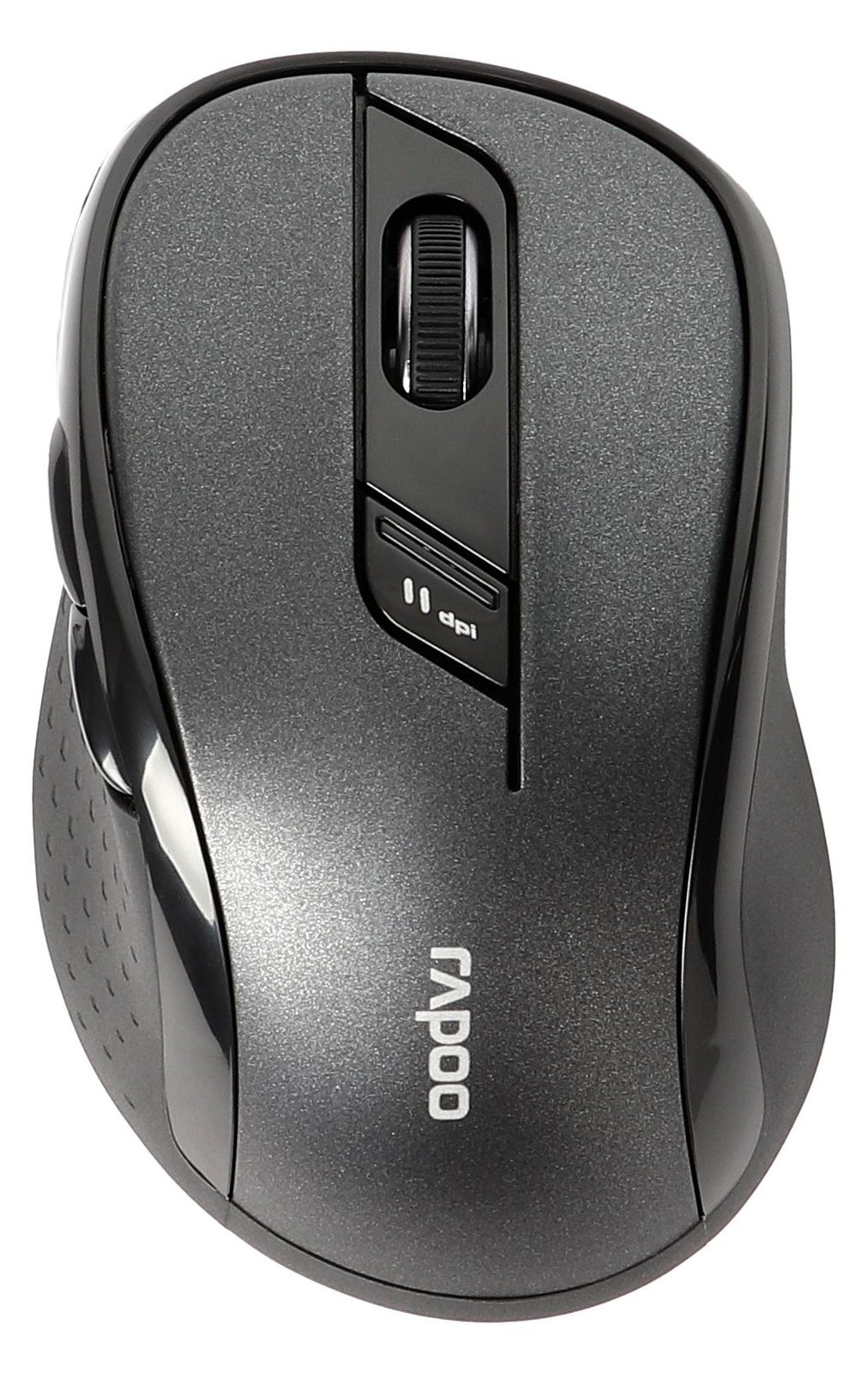 Rapoo M500 - Maus - Für Rechtshänder - optisch - 7 Tasten - kabellos - 2.4 GHz, Bluetooth 4.0, Bluetooth 3.0