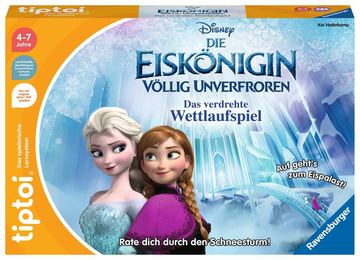 Ravensburger tiptoi Eiskönigin D.v.Wettlaufspiel ohne Stift von LumaTech