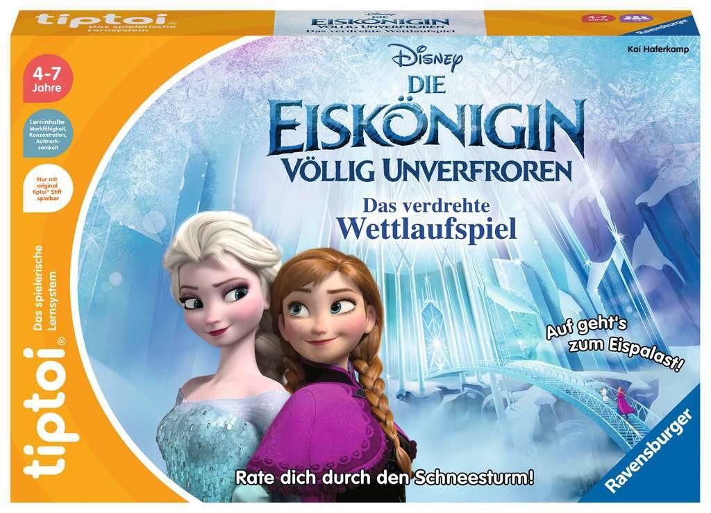 Ravensburger tiptoi Eiskönigin D.v.Wettlaufspiel ohne Stift