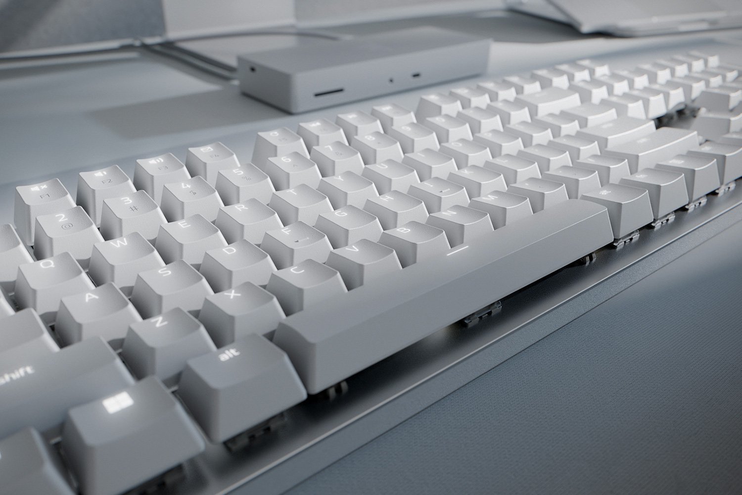Razer Pro Type Ultra - Tastatur - hintergrundbeleuchtet - TL: Deutsch, QWERTZ