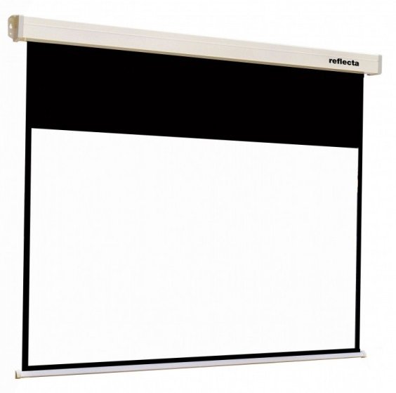 Reflecta Crystal-Line Rollo - Leinwand - Deckenmontage möglich, geeignet für Wandmontage - 225 cm (88)