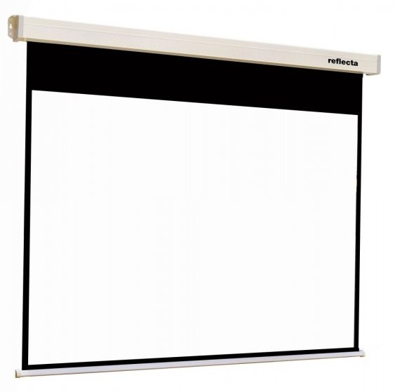 Reflecta Crystal-Line Rollo - Leinwand - Deckenmontage möglich, geeignet für Wandmontage - 365 cm (144)
