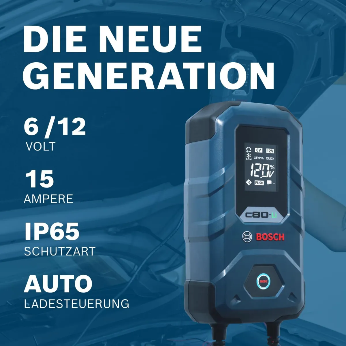 Bosch C7 Batterieladegerät — Bild 3