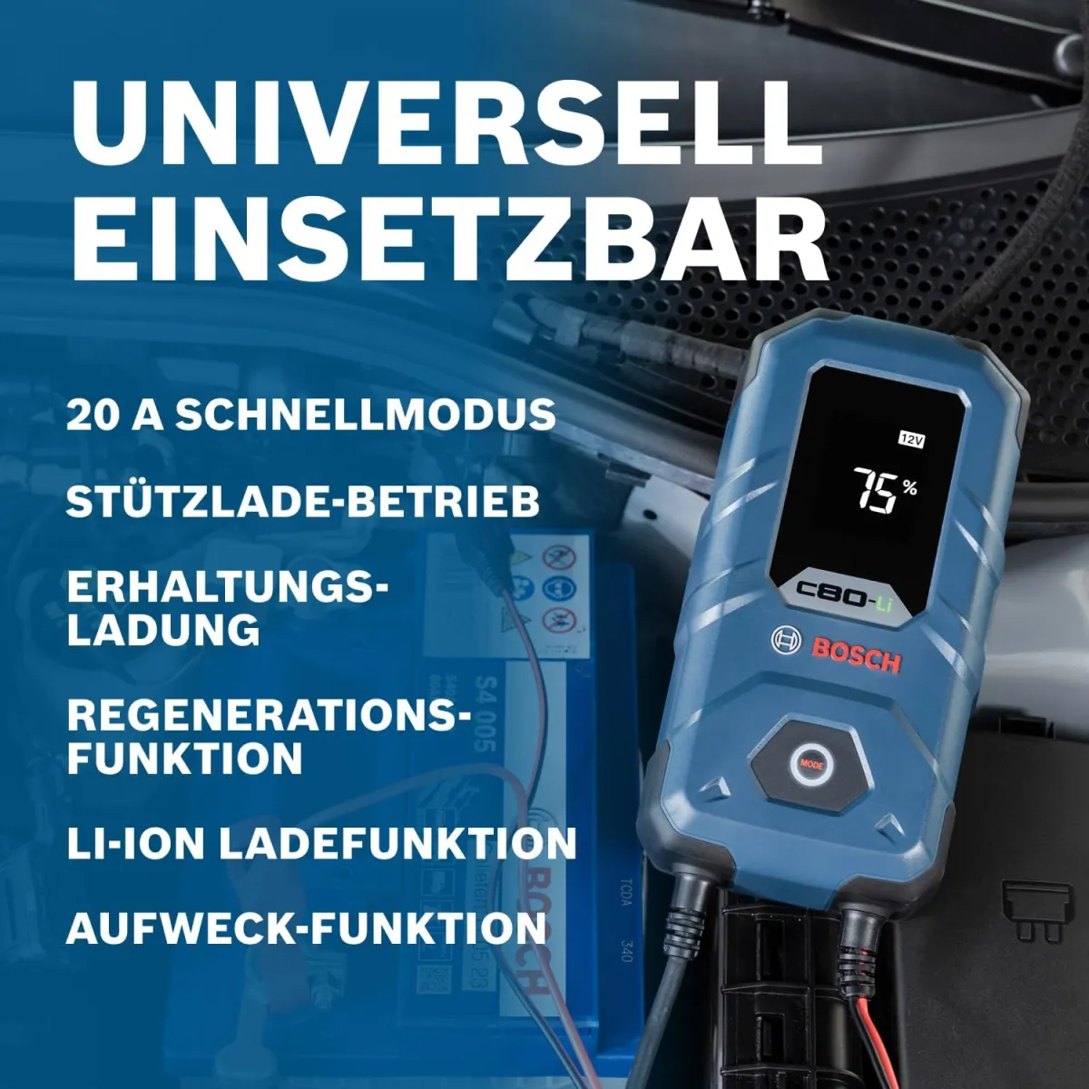 Bosch C7 Batterieladegerät — Bild 4