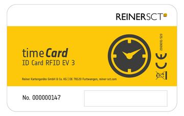 ReinerSCT timeCard Premium Chipkarte 50 DES