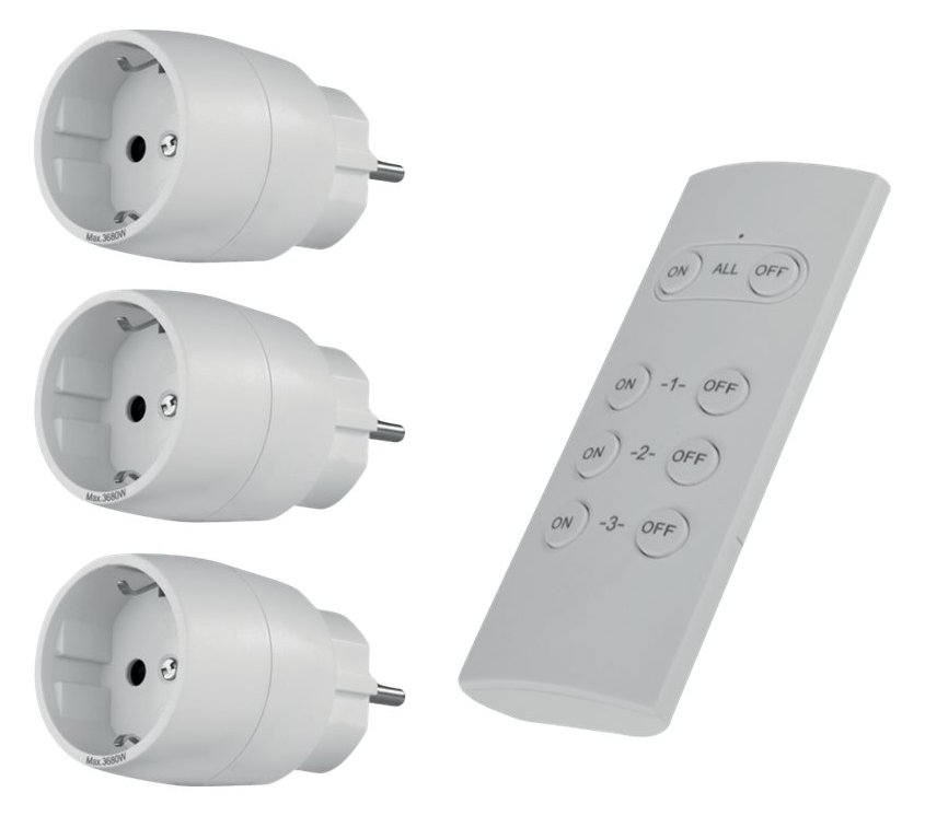 REV Ritter REV - Smartplug-Kit - kompakt - kabellos - 433.05