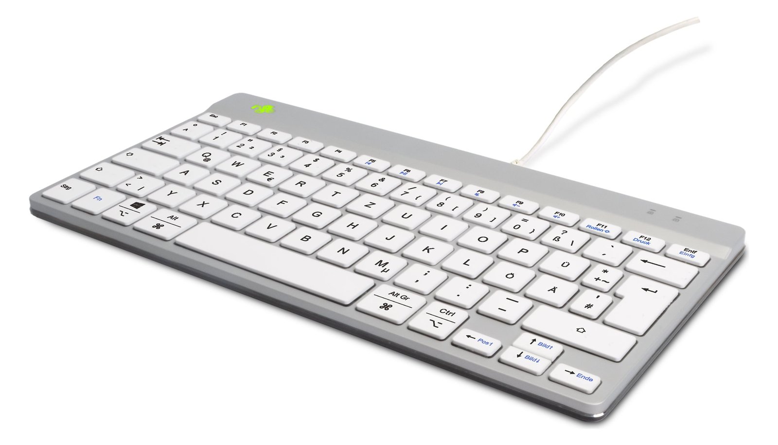 R-Go Compact Break - Tastatur - mit integrierter Pauseanzeige - TL: Deutsch, QWERTZ