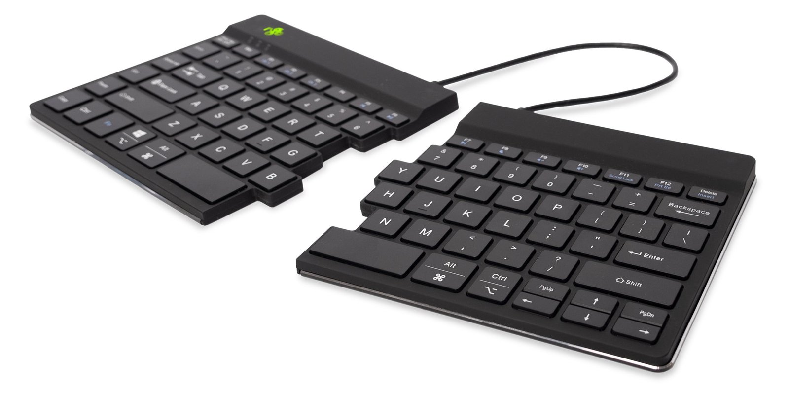 R-Go Ergonomische Tastatur Split break - Tastatur - TL: US, QWERTY - Schwarz
