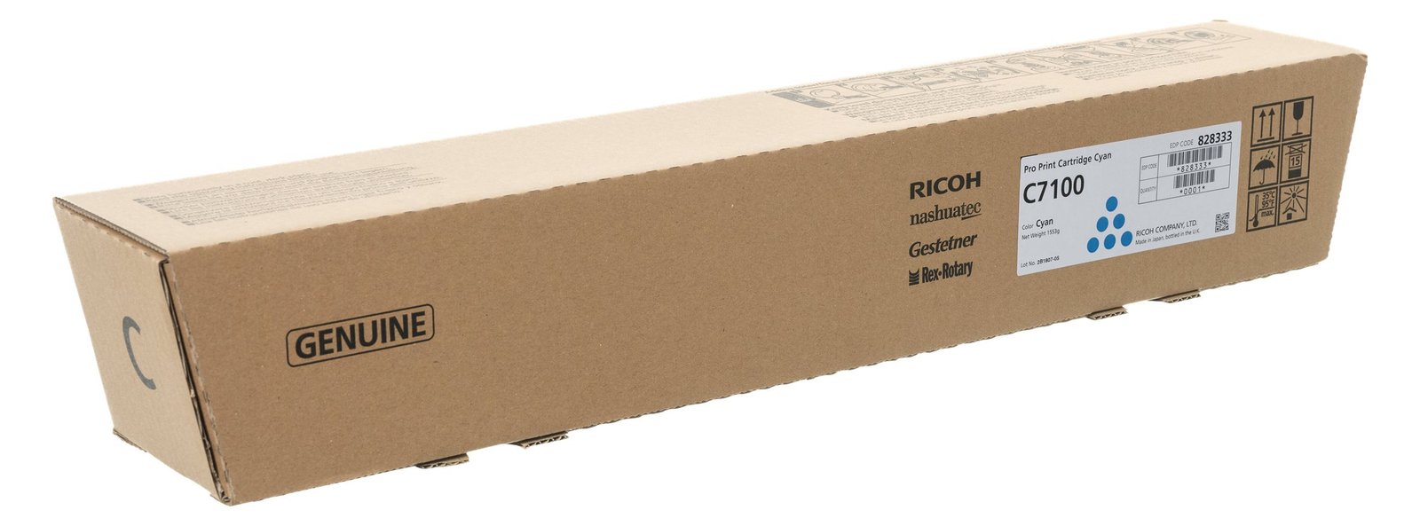 Ricoh Cyan - Original - Tonerpatrone