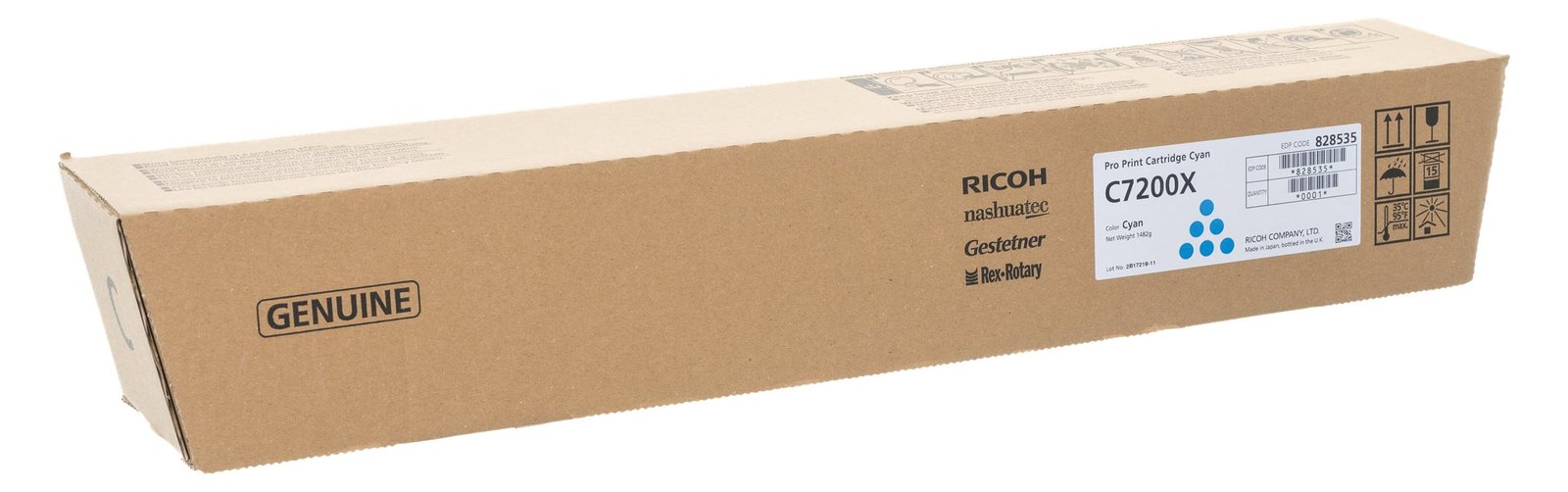 Ricoh Cyan - original - Tonerpatrone - für