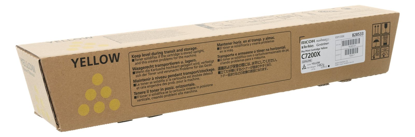 Ricoh Gelb - original - Tonerpatrone - für