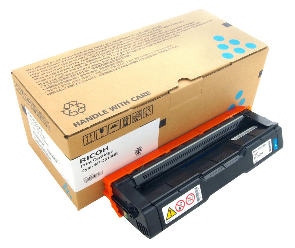 Ricoh Hohe Ergiebigkeit - Cyan - original - Tonerpatrone