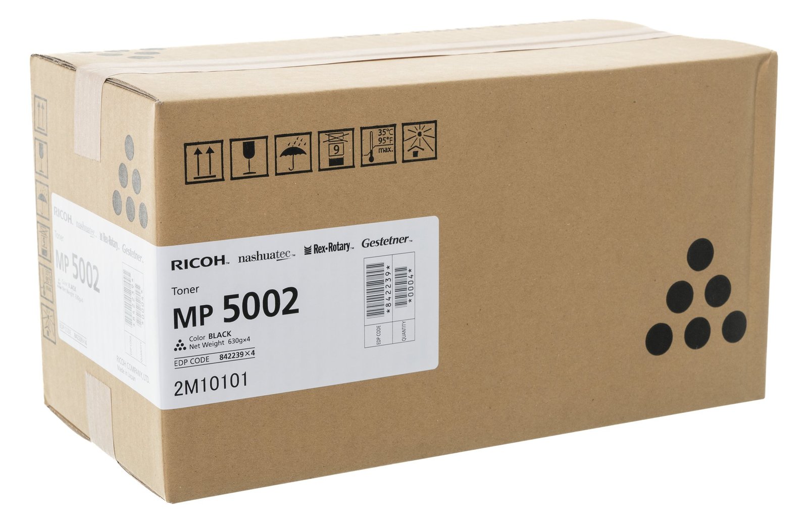 Ricoh Schwarz - Original - Tonerpatrone - für Lanier MP 3500, MP 4500