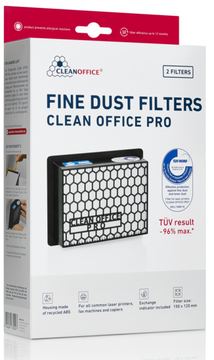 Riensch & Held Clean Office Pro Feinstaubfilter - Auslassfilter - Schwarz - 2 Stück(e) von LumaTech
