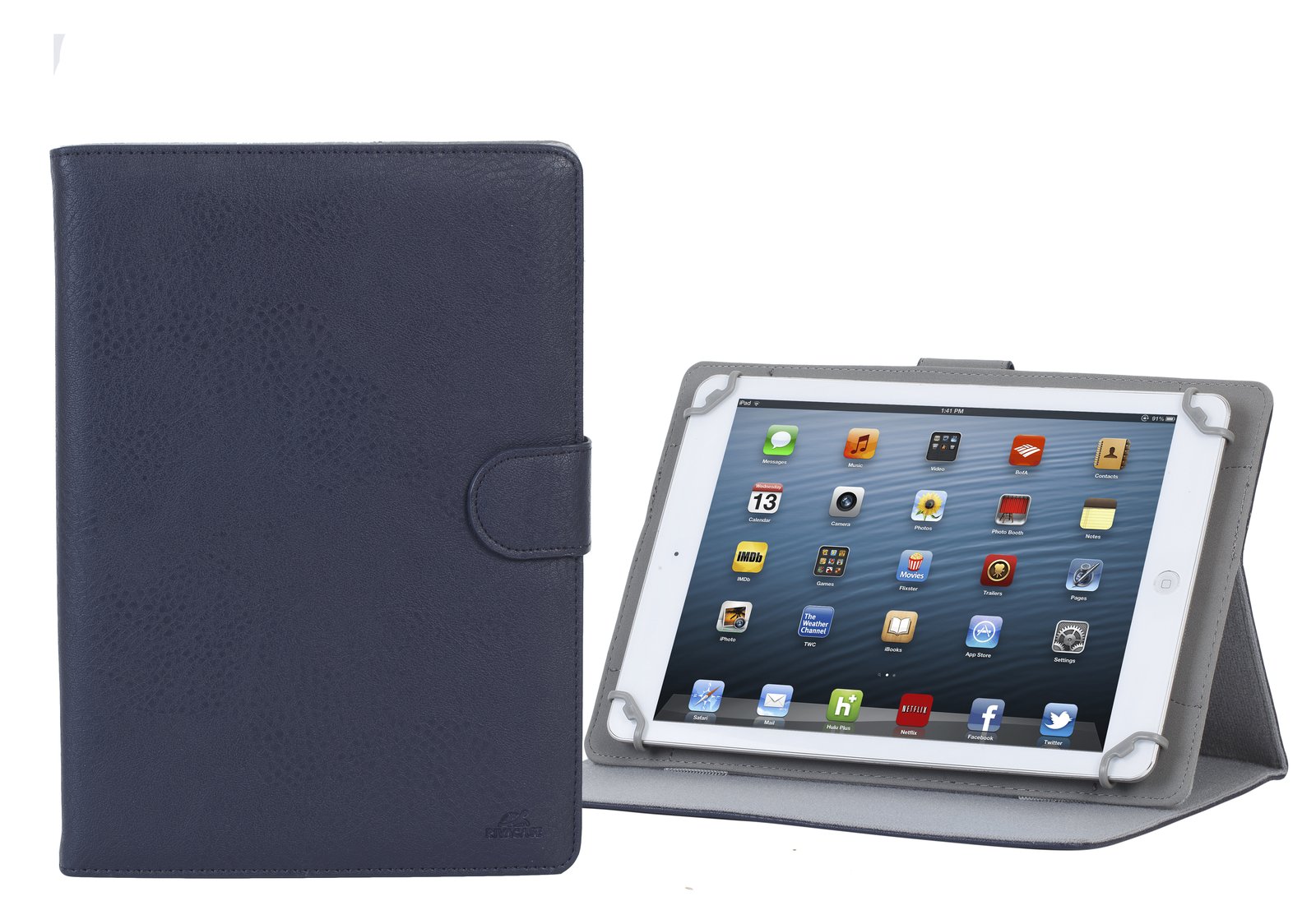 rivacase Riva Case Orly 3017 Universal - Flip-Hülle für Tablet - Blau
