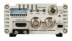Datavideo DAC-70 - Passiver Videokonverter - 1920 x 1080 Pixel - 800 x 600,1024 x 768,1280 x 1024,1280, Ansicht 3