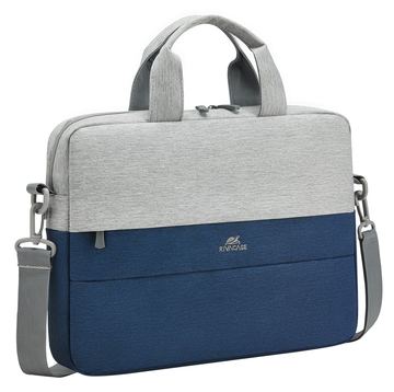 rivacase Riva NB Tasche Prater 10.1-14 grau/blau 7522 - Tasche von LumaTech