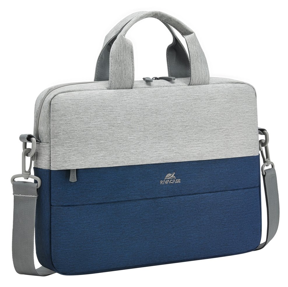 rivacase Riva NB Tasche Prater 10.1-14 grau/blau 7522 - Tasche
