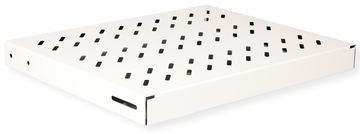 ROLINE 19 Zoll Fachboden 1 HE 350 T 50 kg grau von LumaTech