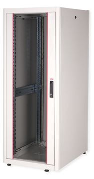 ROLINE 19 Zoll Netzwerkschrank Basic 32 600x800 BxT Glastür grau von LumaTech
