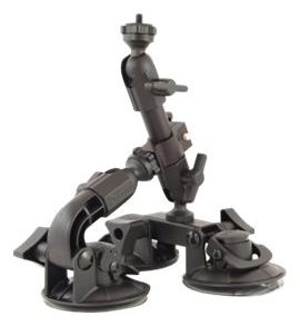 Delkin Devices Delkin Fat Gecko Triple Mount - Stützsystem - Saugbefestigung von LumaTech