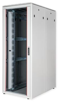 ROLINE 19 Zoll Netzwerkschrank Pro 42 HE 800x1200 BxT Glastür grau von LumaTech