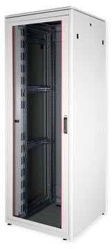 ROLINE 19 Zoll Netzwerkschrank Pro 47 HE 800x800 BxT Glastür grau von LumaTech