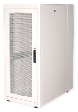 ROLINE 19 Zoll Serverschrank Basic 26 HE 600x1000 BxT perforiert grau von LumaTech