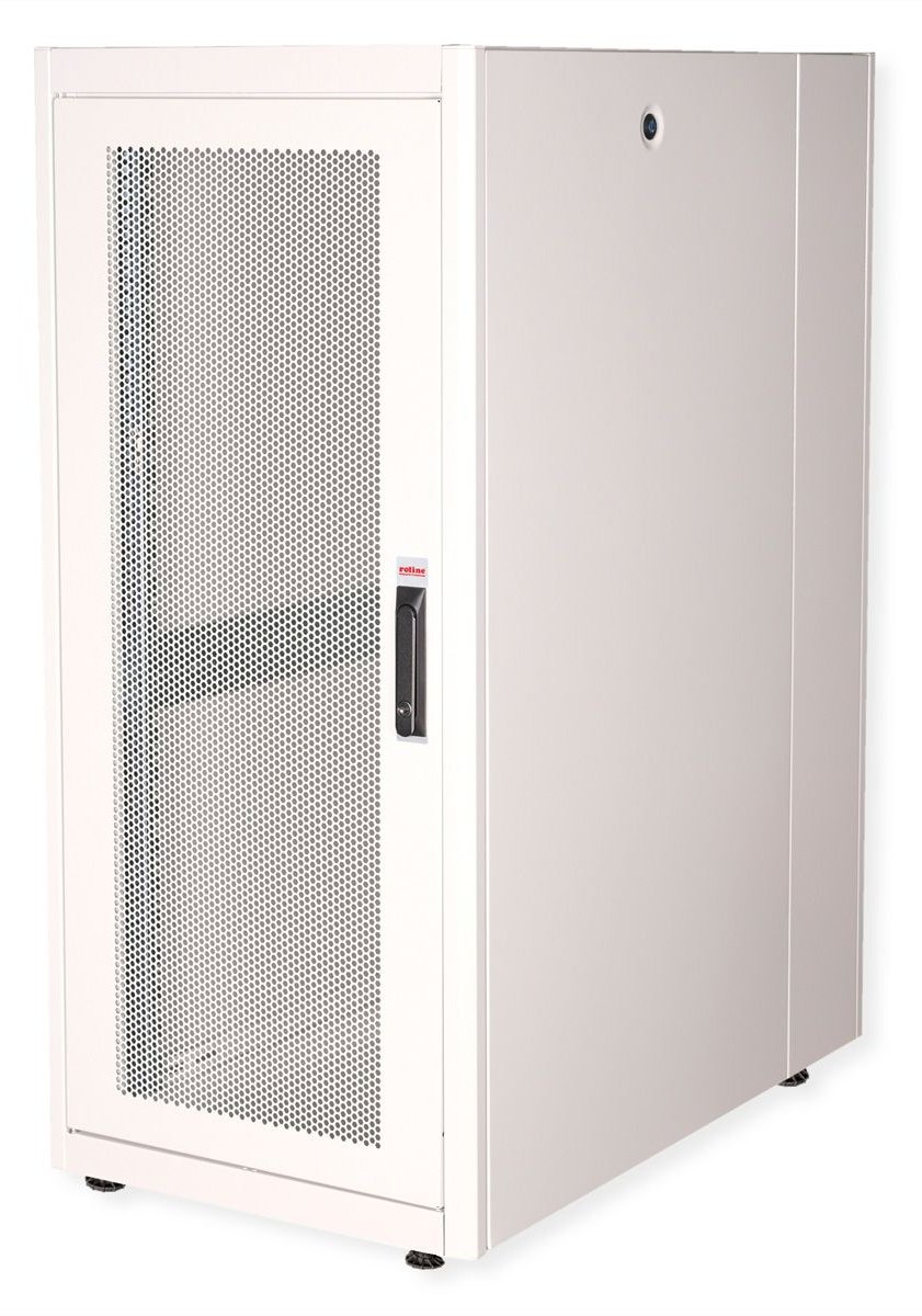 ROLINE 19 Zoll Serverschrank Basic 26 HE 600x1000 BxT perforiert grau