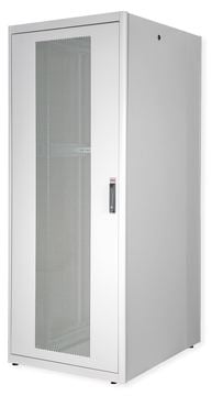 ROLINE 19 Zoll Serverschrank Basic 42 HE 800x1000 BxT perforiert grau von LumaTech