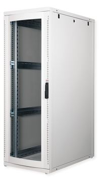 ROLINE 19 Zoll Serverschrank Pro 36 HE 600x1000 BxT grau Plexiglas von LumaTech