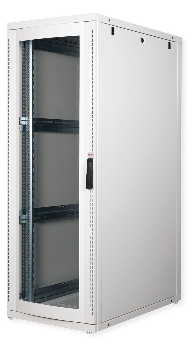 ROLINE 19 Zoll Serverschrank Pro 36 HE 600x1000 BxT grau Plexiglas