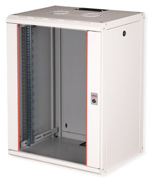 ROLINE 19 Zoll Wandgehäuse Pro 16 HE 600x450 BxT grau - Wandgehäuse von LumaTech